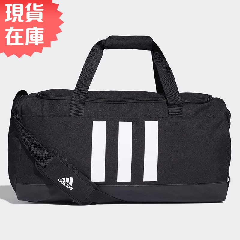 ADIDAS 3-STRIPES (M) 旅行袋 手提袋 夾層 健身 訓練 休閒 黑【運動世界】GN2046