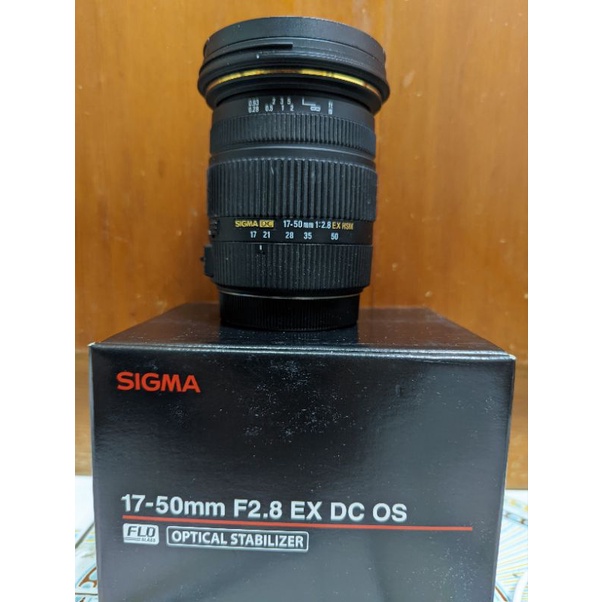二手sigma 17-50mm f2.8 EX DC OS