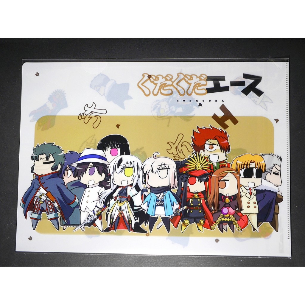 Tp小屋 現貨 Type Moon Fate 琥珀ace 日本店家限定特典l夾資料夾文件夾沖田總司fgo 蝦皮購物