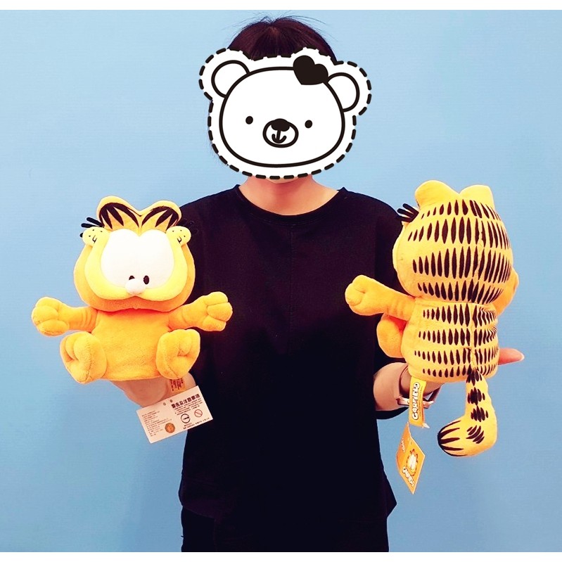 【貓咪手偶】加菲貓 布偶 Garfield 手偶 手偶娃娃 娃娃 玩偶 手套布偶 手套娃娃