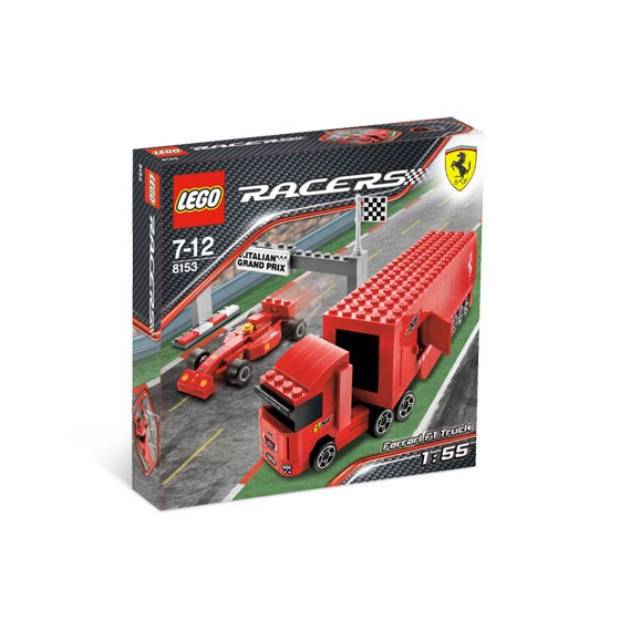 【GC】LEGO 8153 Racers Tiny Turbos Ferrari F1 Truck