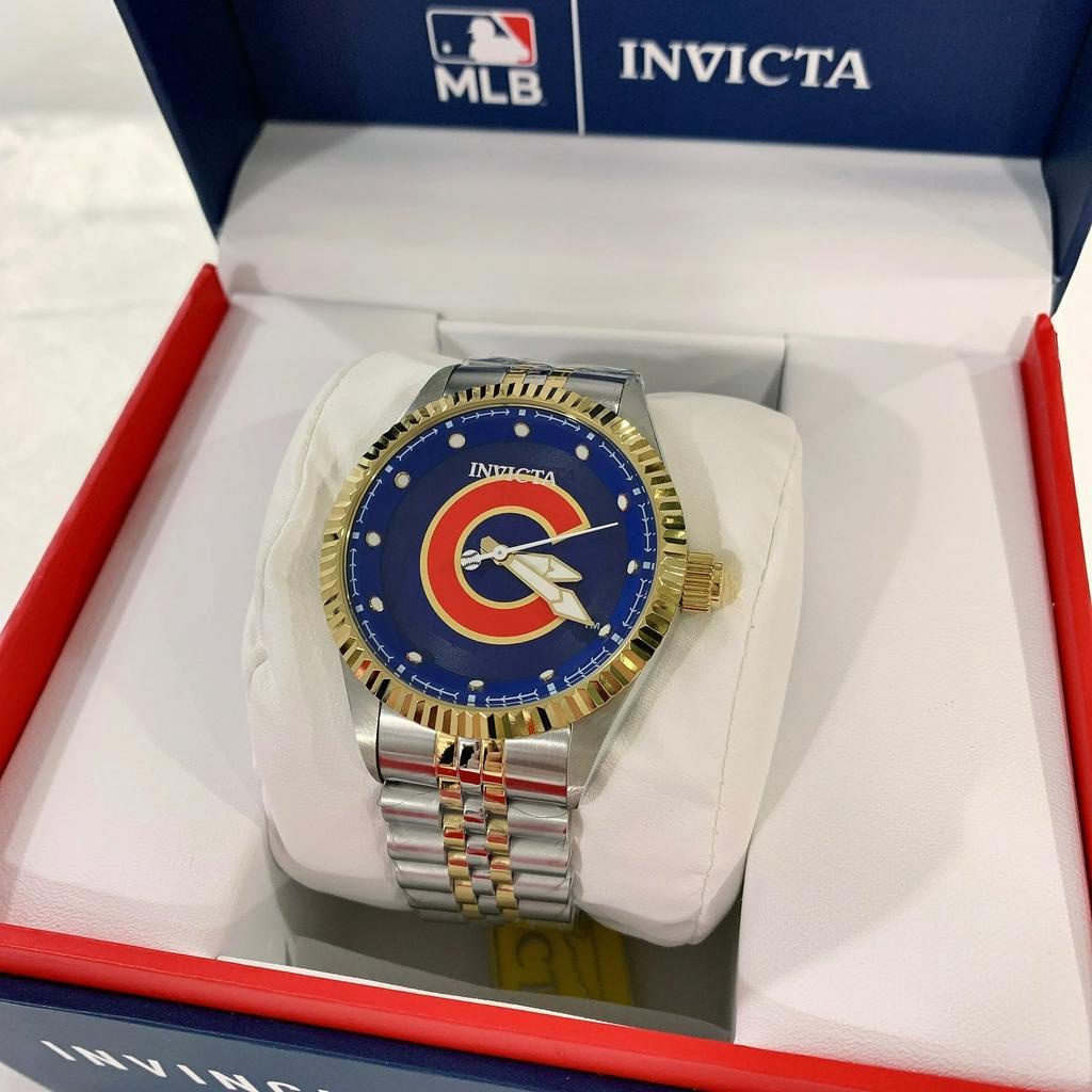 (Little bee小蜜蜂精品)INVICTA 英威塔 MLB聯名款 石英款鋼錶(3色可選)