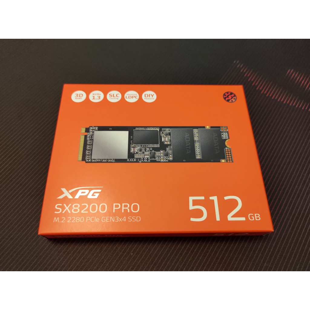 免運 ADATA威剛 XPG SX8200Pro 512GB M.2/五年保/SSD固態硬碟/原價屋