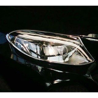 金螃蟹賓士 GLE Class W166 鍍鉻大燈框 前燈框 GLE250d GLE350d GLE400