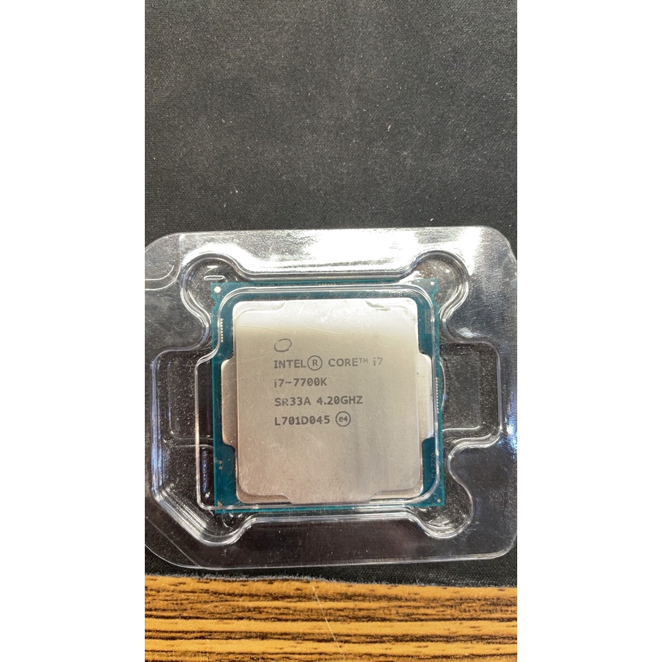 [二手]  Intel® Core™ i7-7700K 處理器  / Intel 1151 腳位