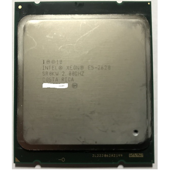 Intel Xeon e5-2620 正式版