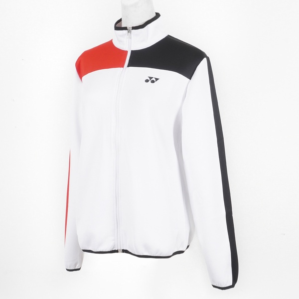 Yonex 女 外套 運動 網球 羽球 訓練 立領 吸濕 排汗 輕量 舒適 穿搭 白黑紅 [27021TR011]