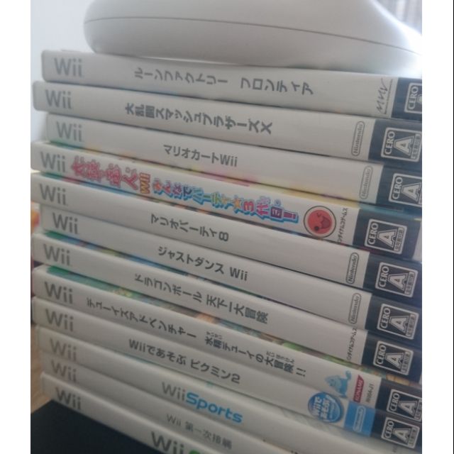 Wii 二手遊戲片出售