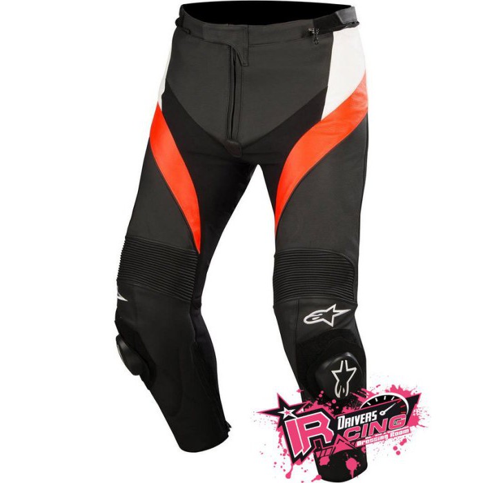 ♚賽車手的試衣間♚ Alpinestars® Missile Leather Pants B/W/R 皮褲 防摔褲