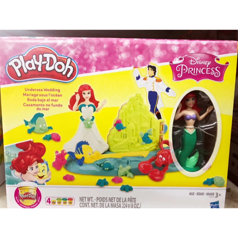 Play-Doh 培樂多黏土 小美人魚🧜‍♀️/雪寶