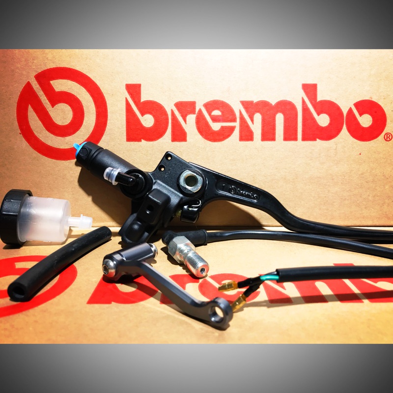 西西里精品brembo 13mm側推總泵油杯式全配左邊右邊 蝦皮購物