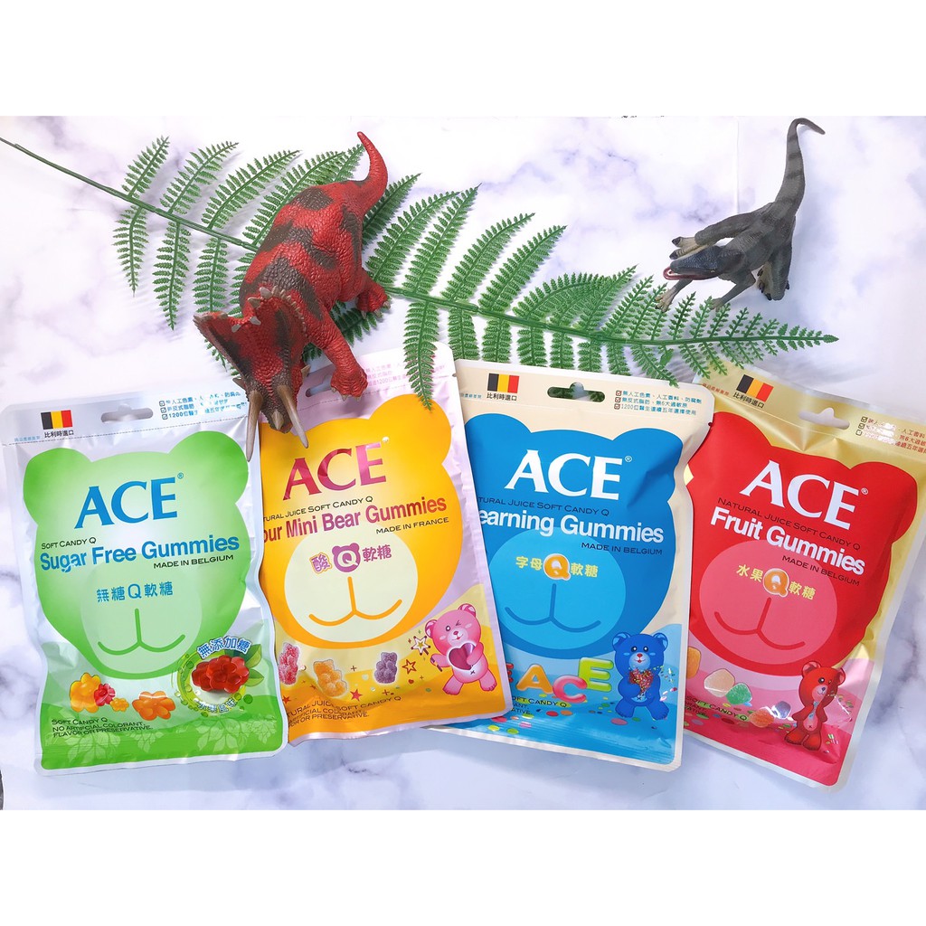ACE 軟糖 水果軟糖 字母軟糖 小熊軟糖 小包48g / 240g