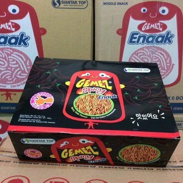 Enaak 辣味小雞點心麵(30包入/盒裝) (一張訂單最多6盒)辣味小雞麵