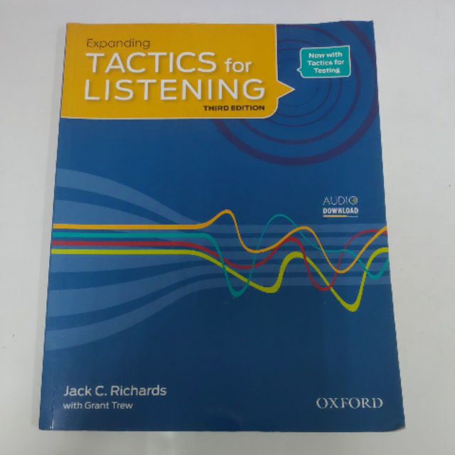 Expanding Tactics for Listening 3 edition Oxford 台中科大國貿 英文課