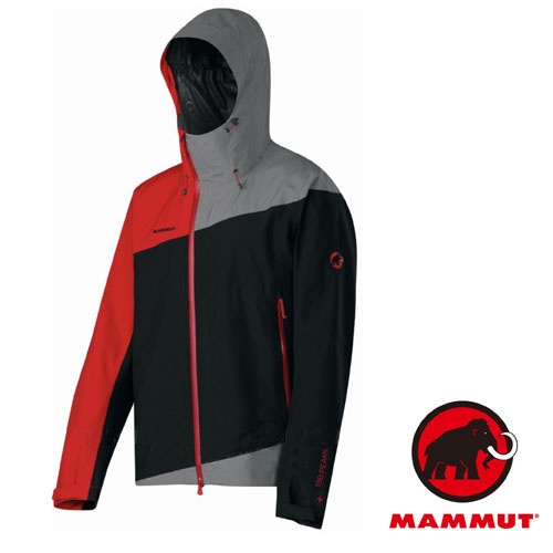 【MAMMUT 長毛象】男款150周年紀念量款輕量防風防水透氣外套 Gore-Tex /風雨衣/ 紅_11380