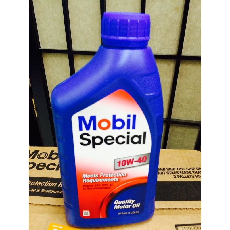 單買區-【MOBIL 美孚】Special 10W40 車用機油、1L/罐【美國進口】