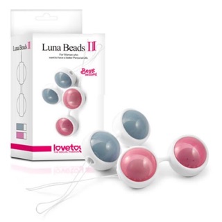 Luna Beads II露娜 優雅聰明雙球 粉 送收納袋 凱格爾訓練 聰明球