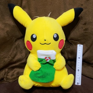 皮卡丘 聖誕節版 娃娃 景品 精靈寶可夢