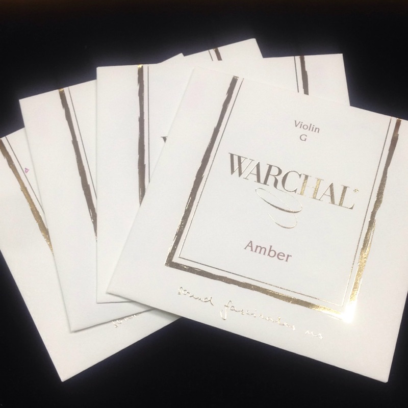 全新歐洲 Warchal Amber 小提琴弦組