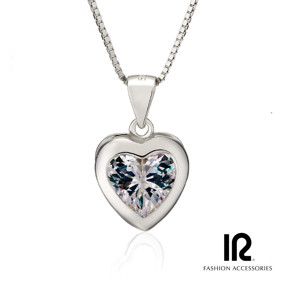 【IR】愛戀情懷 美鑽 純銀項鍊