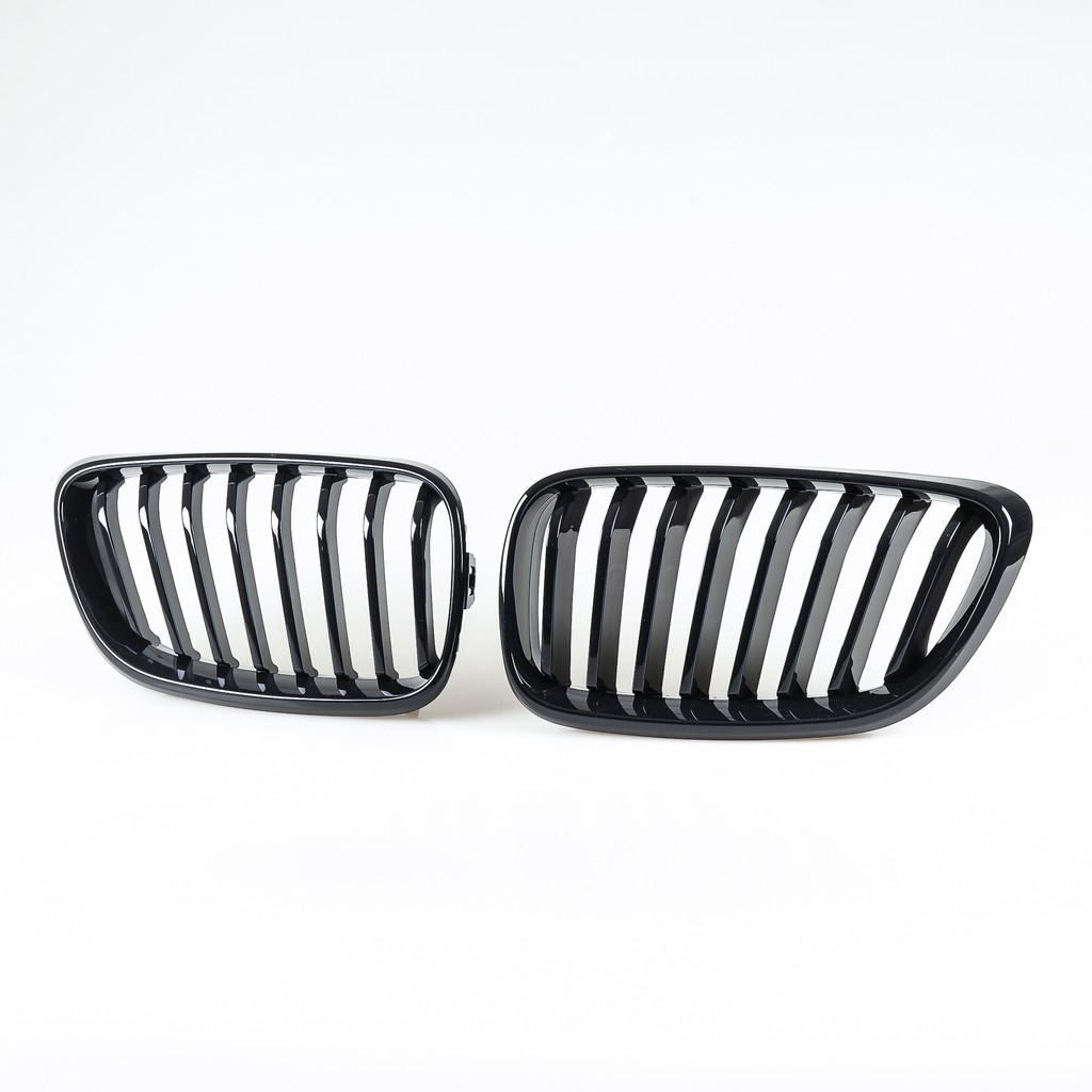 [亮黑] 水箱罩鼻頭格柵 BMW 2系列 F22 F23用 2014年式後適用/汽車外飾交換件
