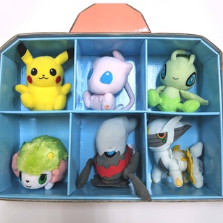 【現貨】日版 寶可夢中心 限定 Pokemon Doll House 布偶 玩偶 皮卡丘 夢幻 謝米 比克提尼 阿爾宙斯