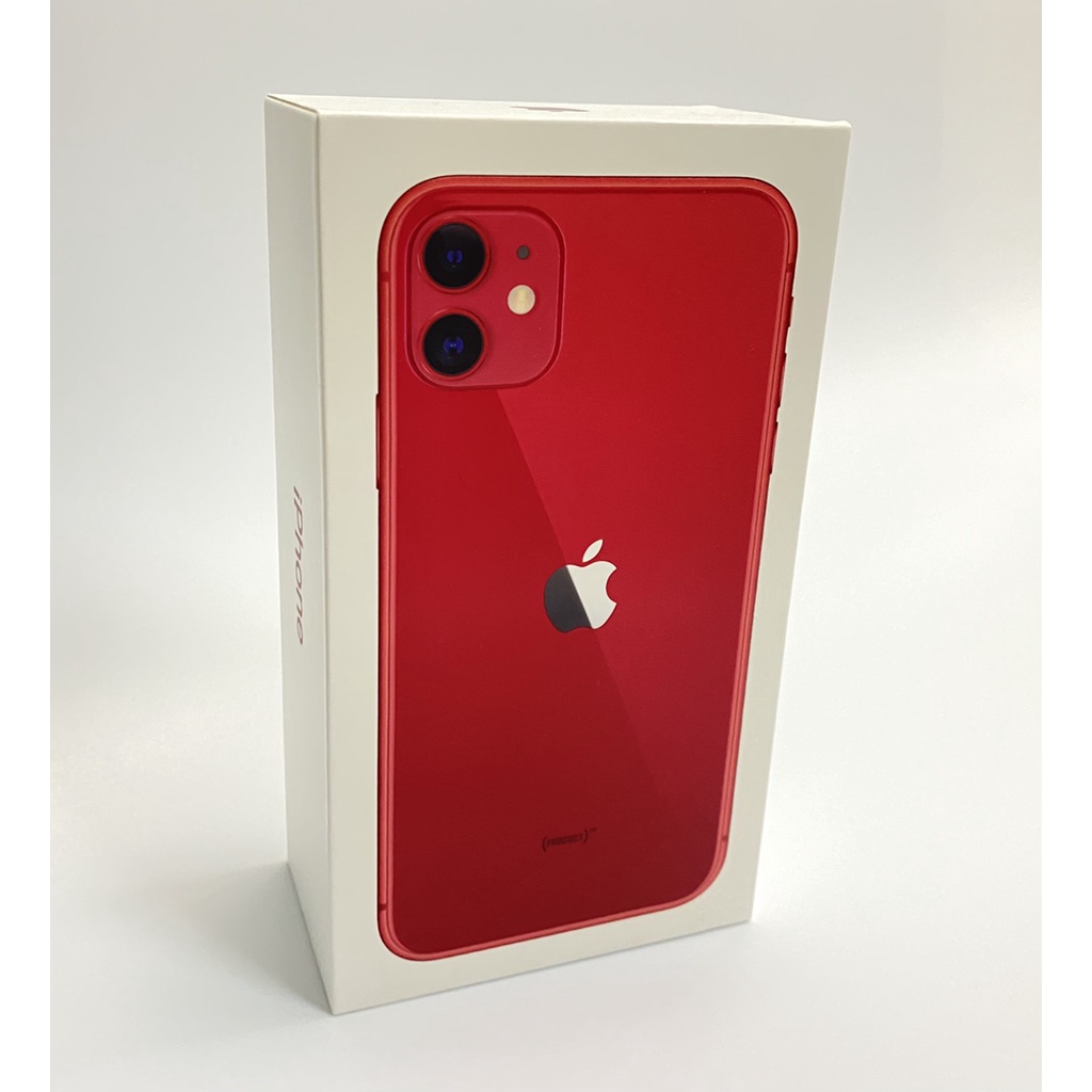 Apple iPhone11 64GB 紅色 空盒