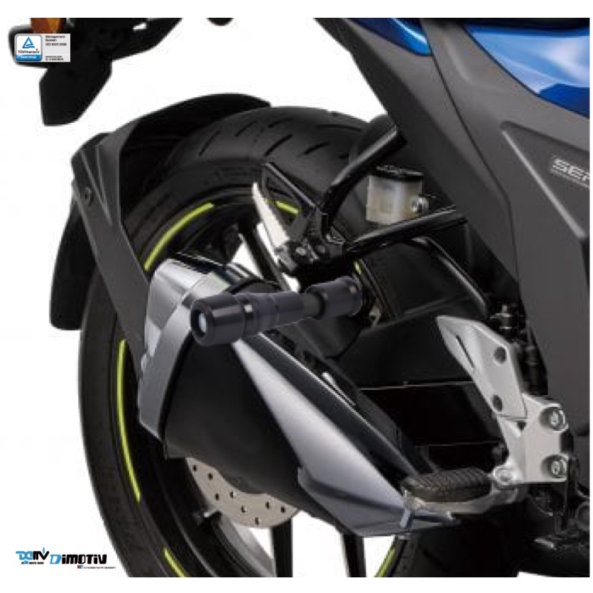 DMV SUZUKI GIXXER-SF 250 20-21 排氣管 防摔柱 防倒球 GIXXER 250 阿魯