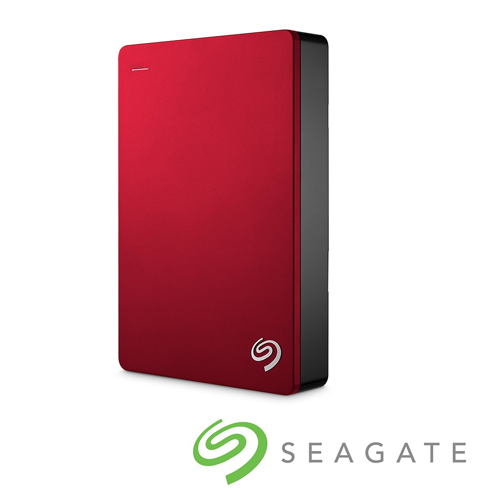 希捷 Seagate Backup Plus 4TB USB3.0 2.5吋行動硬碟-紅色