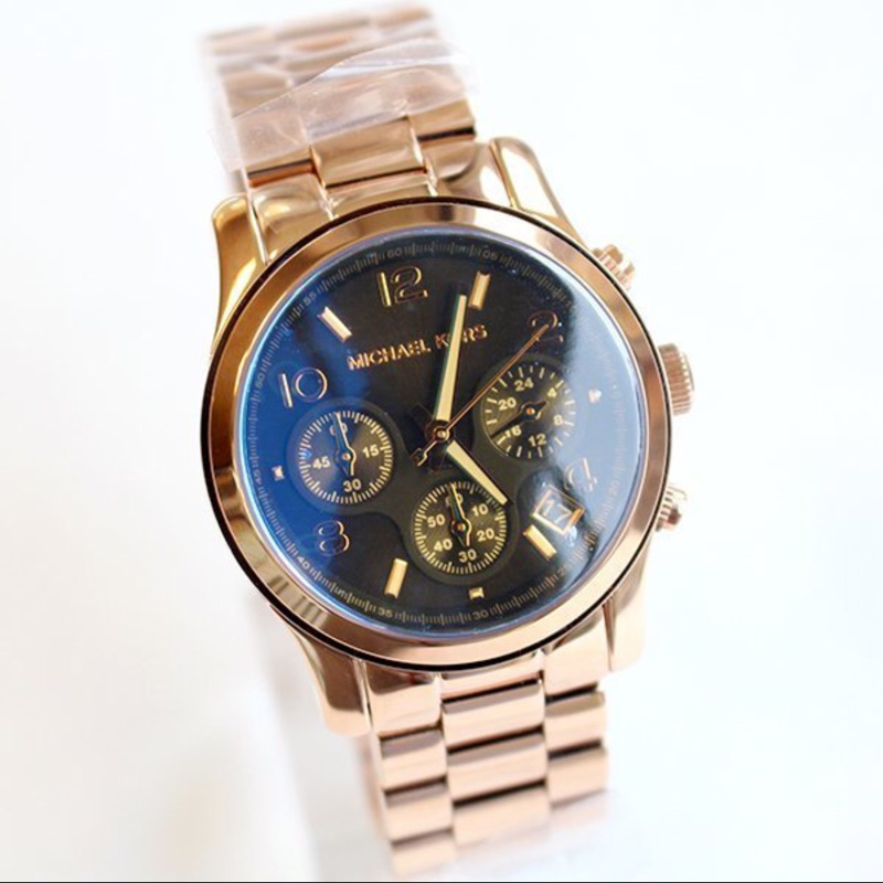 ICHAEL KORS 手錶 38mm 迷幻湛藍 變色 玫瑰金 女錶 MK5940