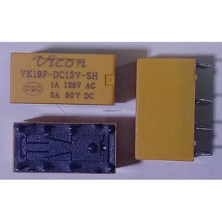 (拆機良品) RELAY 繼電器 VK19F-DC12V-SH 8PIN DC12V DPDT