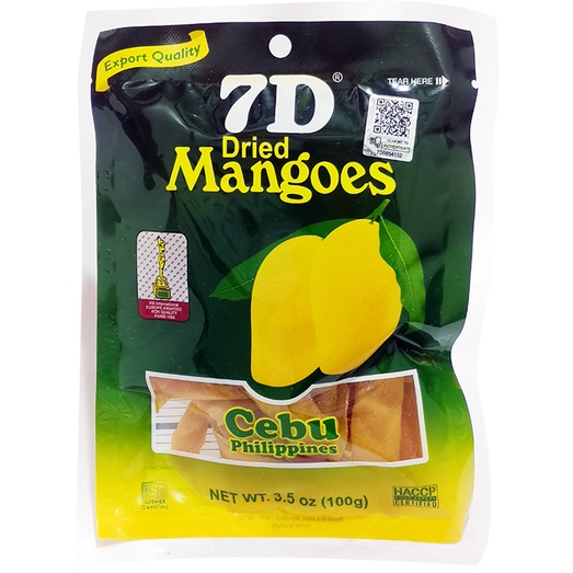 菲律賓 7d 芒果乾 dried mangoes cebu mango