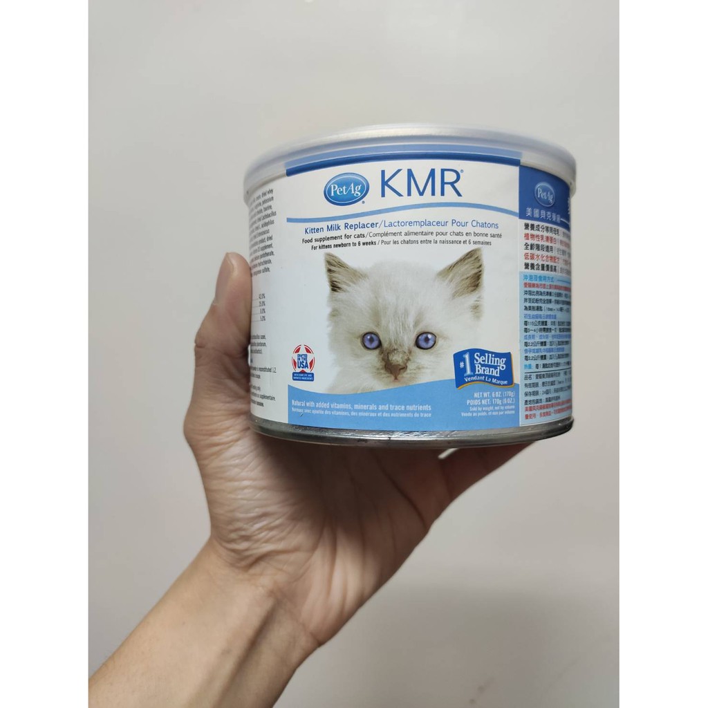 (全新未拆) 美國貝克 PetAg KMR貓專用奶粉 寵物愛用奶粉 (170g/罐)【即期 : 到 2021/10】