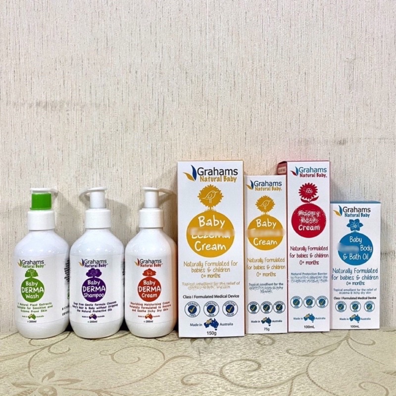 澳洲grahams 嬰兒修護霜75g 150g 出清真品平輸非台灣珂然公司貨 美什麼 有中標 發票 登錄 蝦皮購物