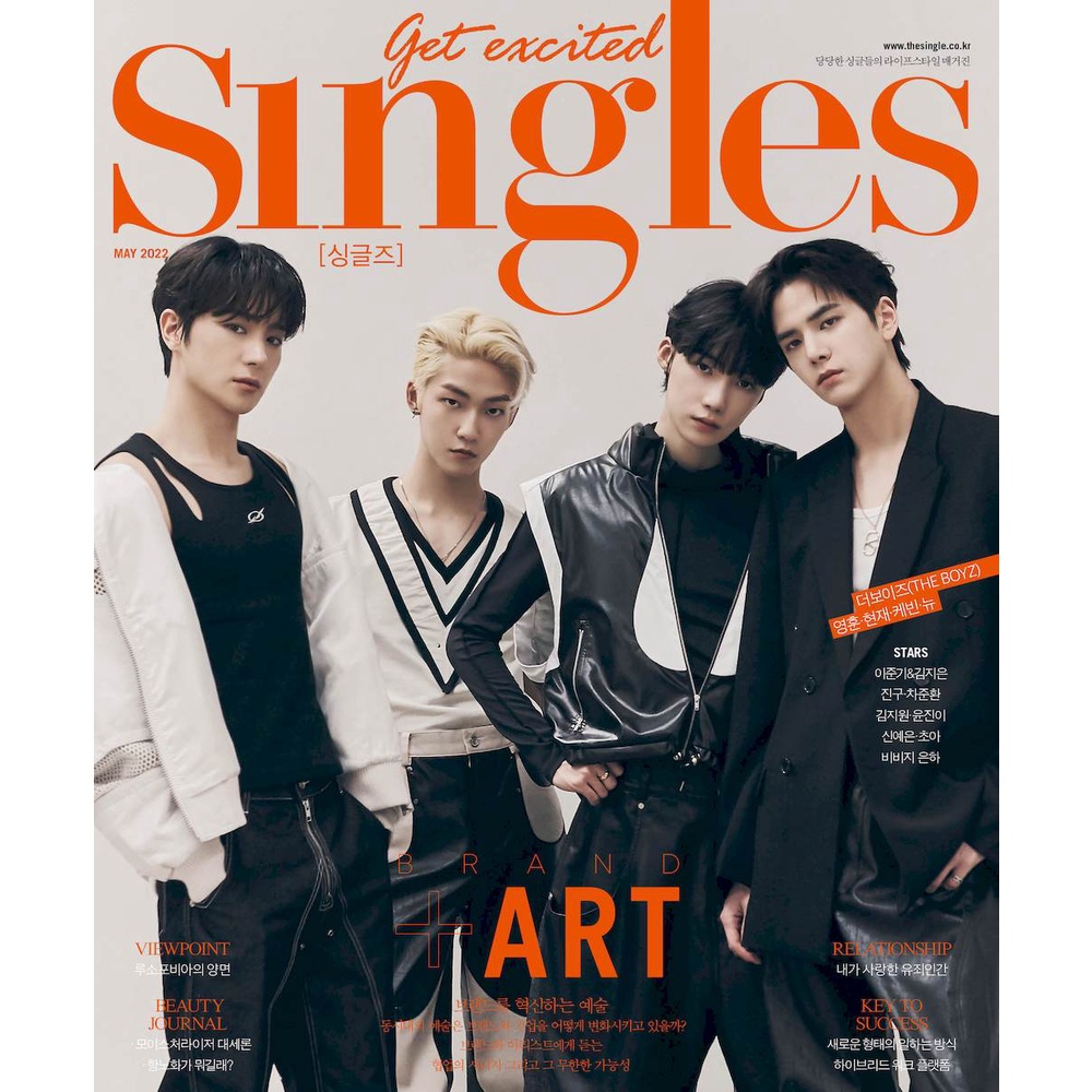 KPM-現貨 Singles (KOREA) 5月號 2022 THE BOYZ 韓國代購 Korea Popular Mall - 韓國雜誌周邊專賣店