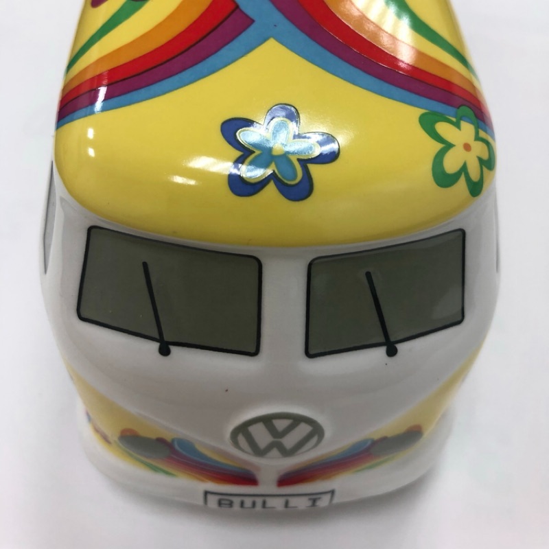 ［全新限量款］德國福斯原廠彩繪休旅車VW T1存錢桶