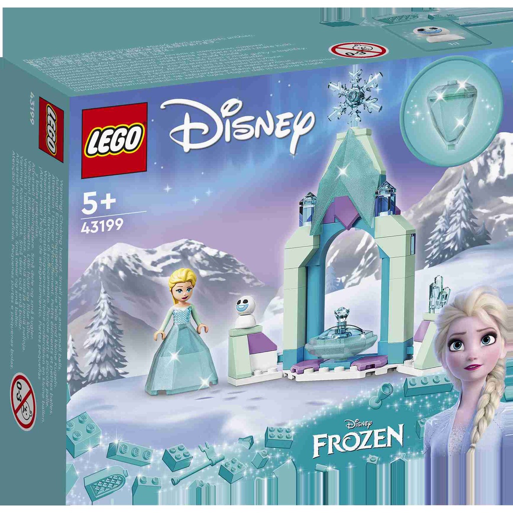 【高雄天利鄭姐】樂高 43199 公主 Disney™ Princess 系列 - 冰雪奇緣-艾莎的城堡庭院