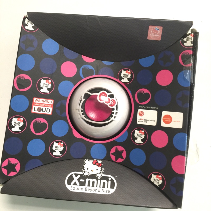 X-Mini II 免插電迷你震撼喇叭(Hello Kitty)限量版