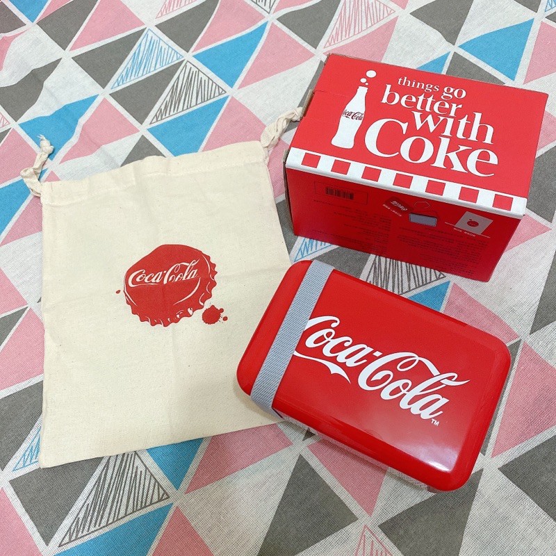 可口可樂野餐盒+束口袋