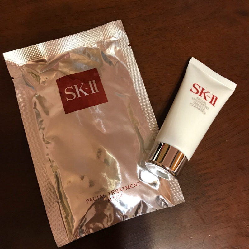 SK2洗面乳+面膜