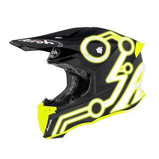 AIROH TWIST 2.0 安全帽 NEON 消光螢光黃 義大利品牌 越野帽 全可拆 雙D扣 輕量 透氣 全罩