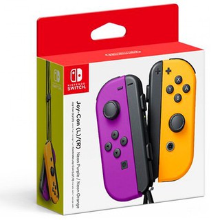 NS Joy-Con 左右手控制器 【電光紫 / 電光橙】一組 無線手把 Nintendo Switch【電玩國度】