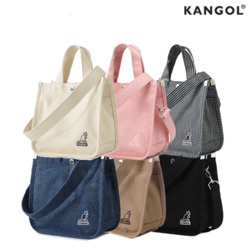 【韓國代購】 kangol 3727 帆布包包 韓國超紅 提包 側背包 女生包 男生包