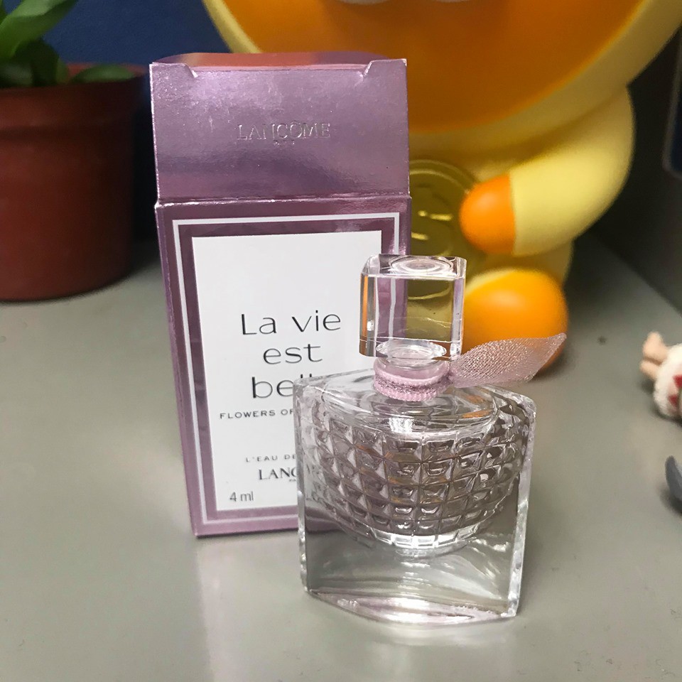 LANCOME 蘭蔻 小香 美好人生淡香水(幸福花園版)4ml 花香調 茉莉/ 璀璨星夜香水5ml 玫瑰 女香 香氛