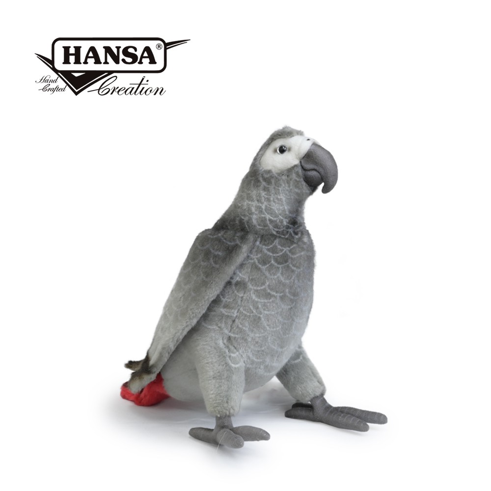 Hansa 7985-非洲灰鸚鵡33公分長