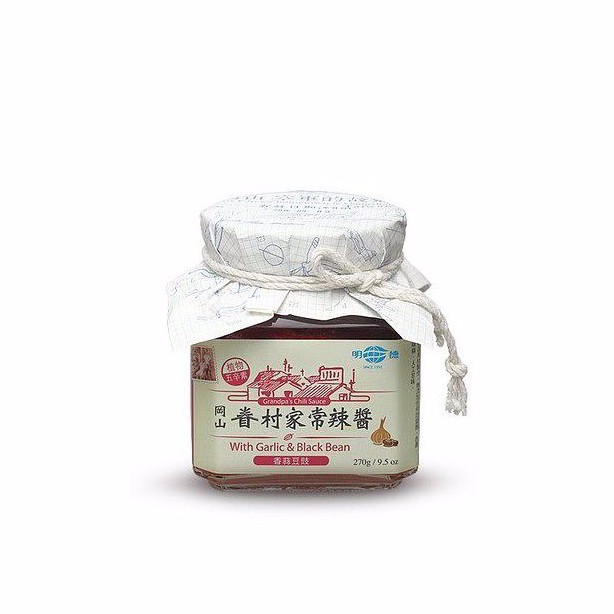 明德懷味眷村眷村家常辣醬/ 香蒜豆豉 eslite誠品