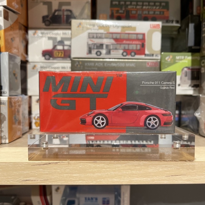 【模幻力量】現貨 Mini GT 1/64 Porsche 911 (992) Carrera 保時捷 紅色 #283