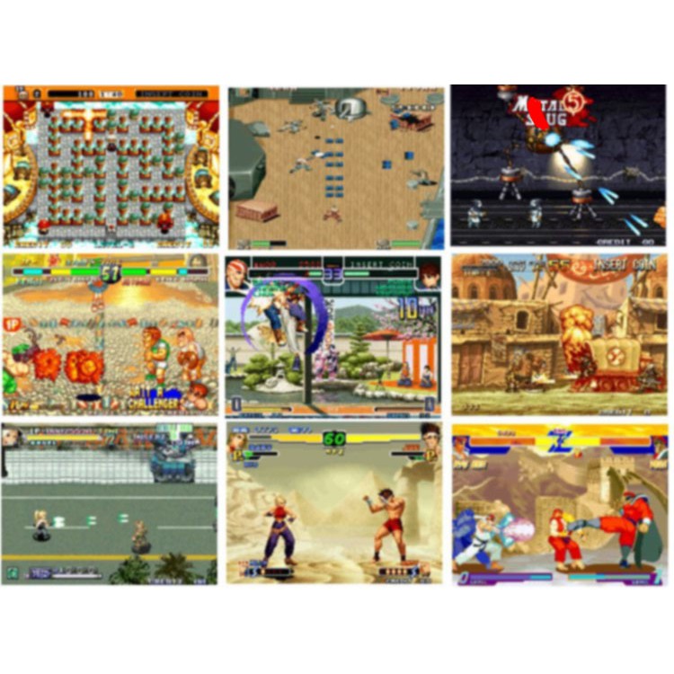 當天出貨 經典pc街機遊戲合集單機fc模擬器三國戰記恐龍快打拳皇雙截龍mame模擬器 蝦皮購物