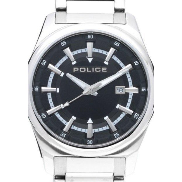 POLICE 正品 男士手錶、石英錶  PL.13413JS/02M 日期視窗，不鏽鋼錶帶 COSTCO 代購 好市多