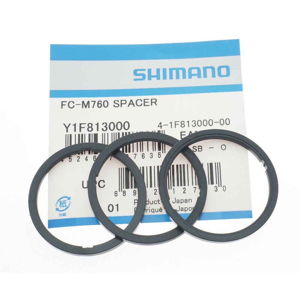 Shimano FC-M985/M980/M825/M8000/M7000/M6000 BB 墊片三片 3pcs